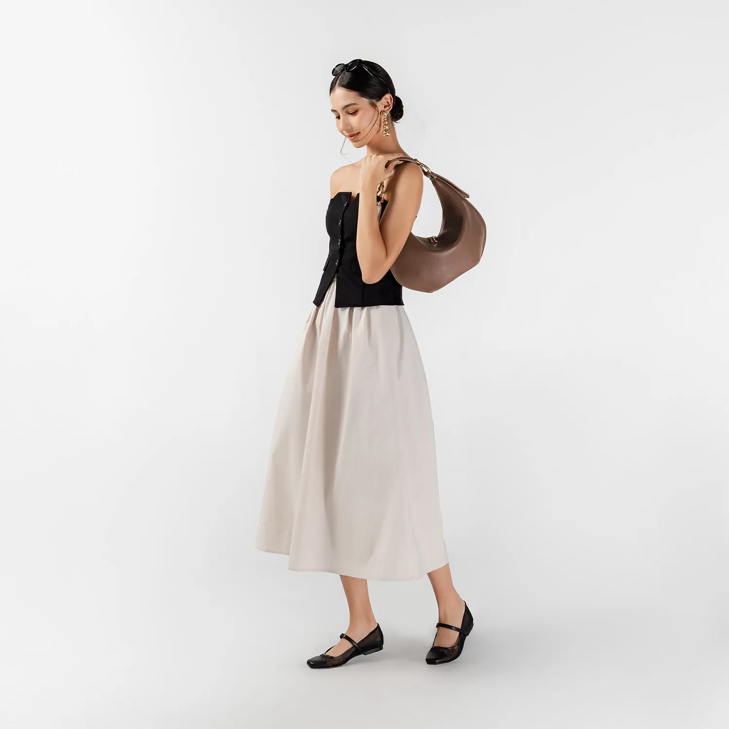 KUKI CONVERTIBLE BAG - MOCHA